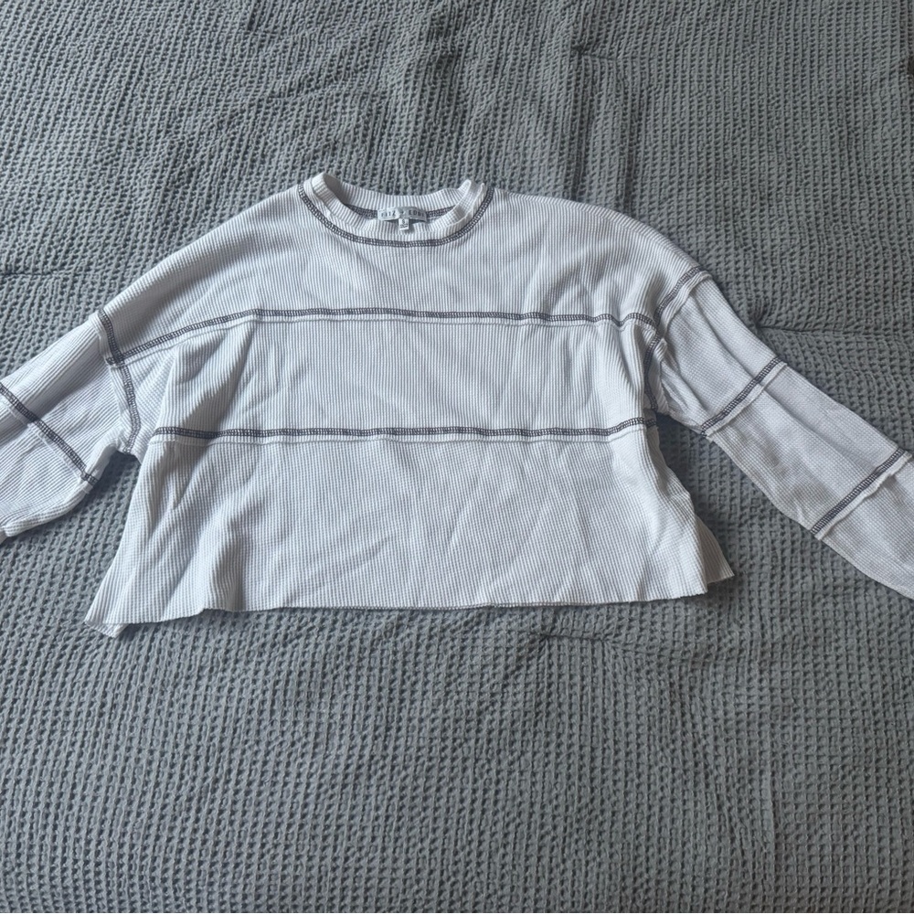 Striped Long Sleeve Top